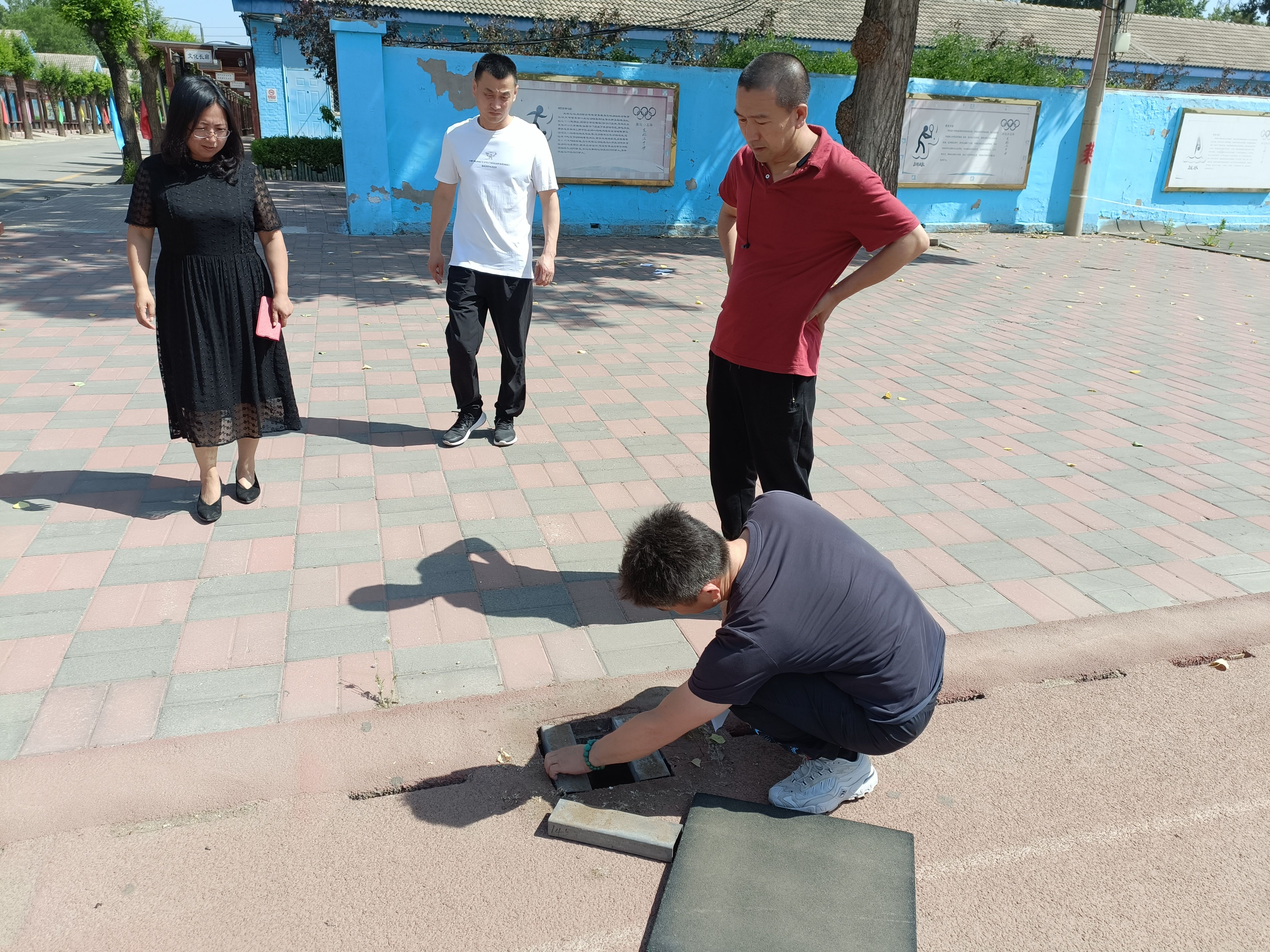 6.定福庄中学安全设施检查 6.定福庄中学安全设施检查