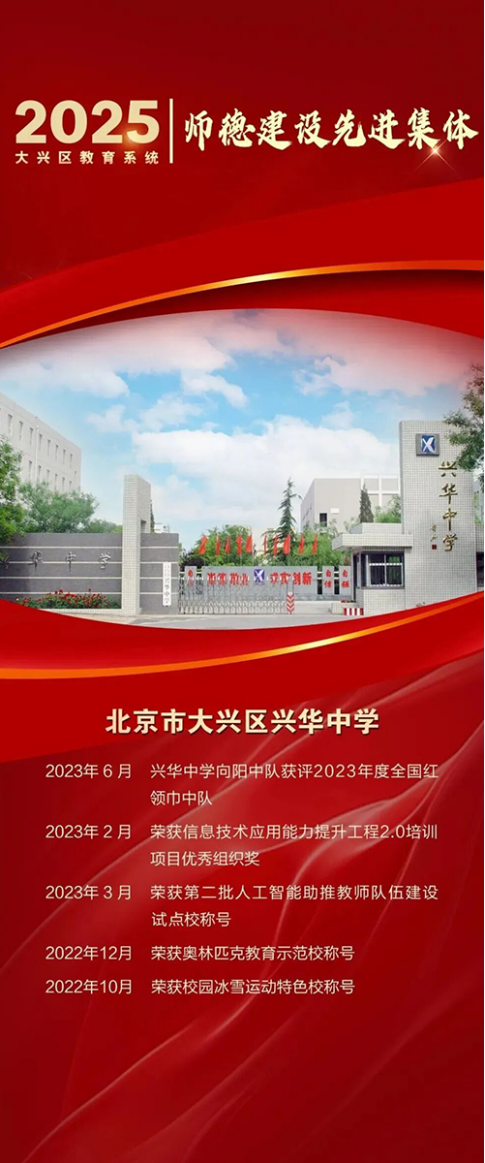 2025年大兴区教育系统集体表彰，向他们致敬！144