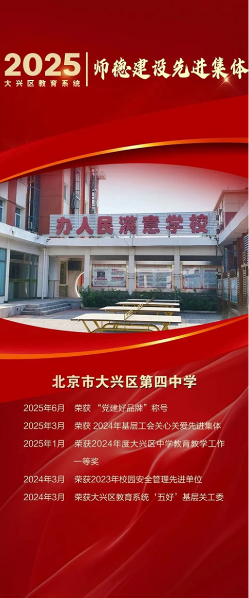 2025年大兴区教育系统集体表彰，向他们致敬！148