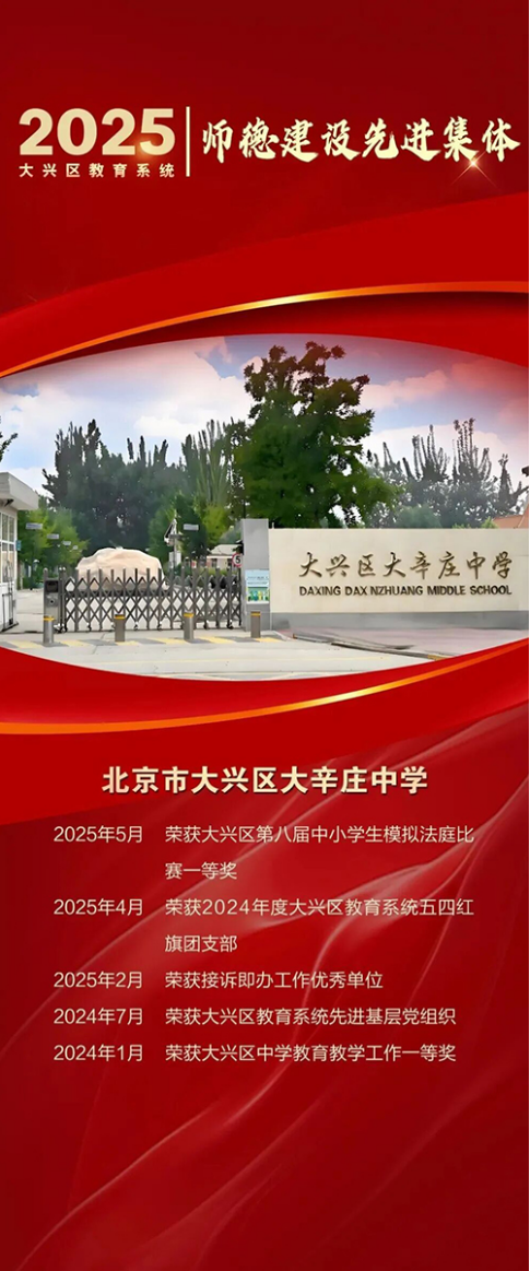 2025年大兴区教育系统集体表彰，向他们致敬！152