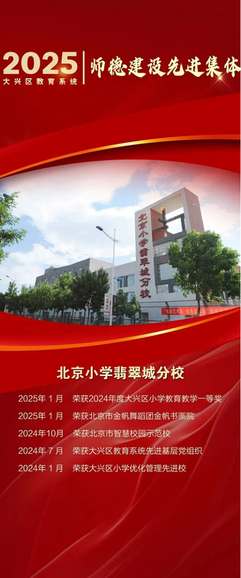 2025年大兴区教育系统集体表彰，向他们致敬！168