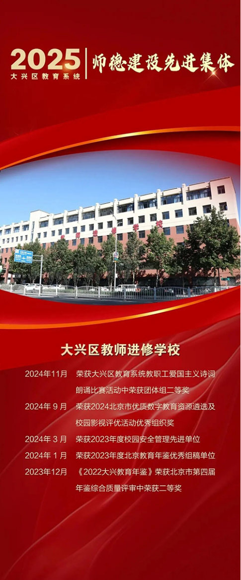 2025年大兴区教育系统集体表彰，向他们致敬！216